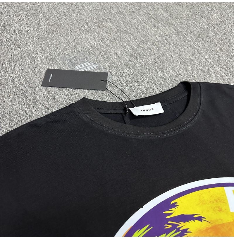 New-RHUDE Sunset Prints T-shirt