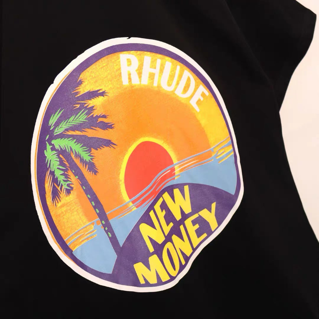 New-RHUDE Sunset Prints T-shirt