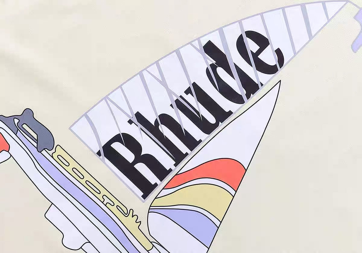 New-RHUDE Sailboat Print T-shirt