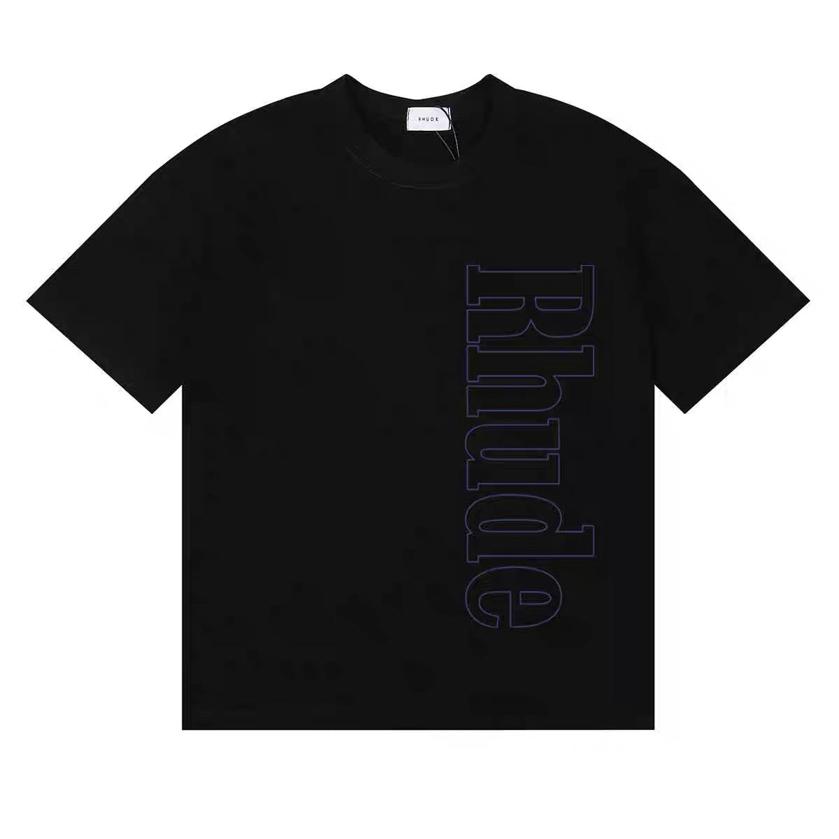 New-RHUDE Letter Printing T-shirt