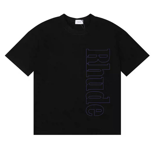 New-RHUDE Letter Printing T-shirt