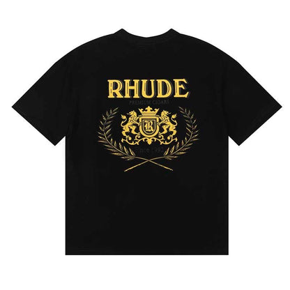 New-RHUDE Cigar club emblem T-shirt