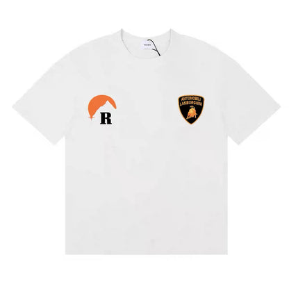 New-RHUDE Lamborghini classic sunset T-shirt