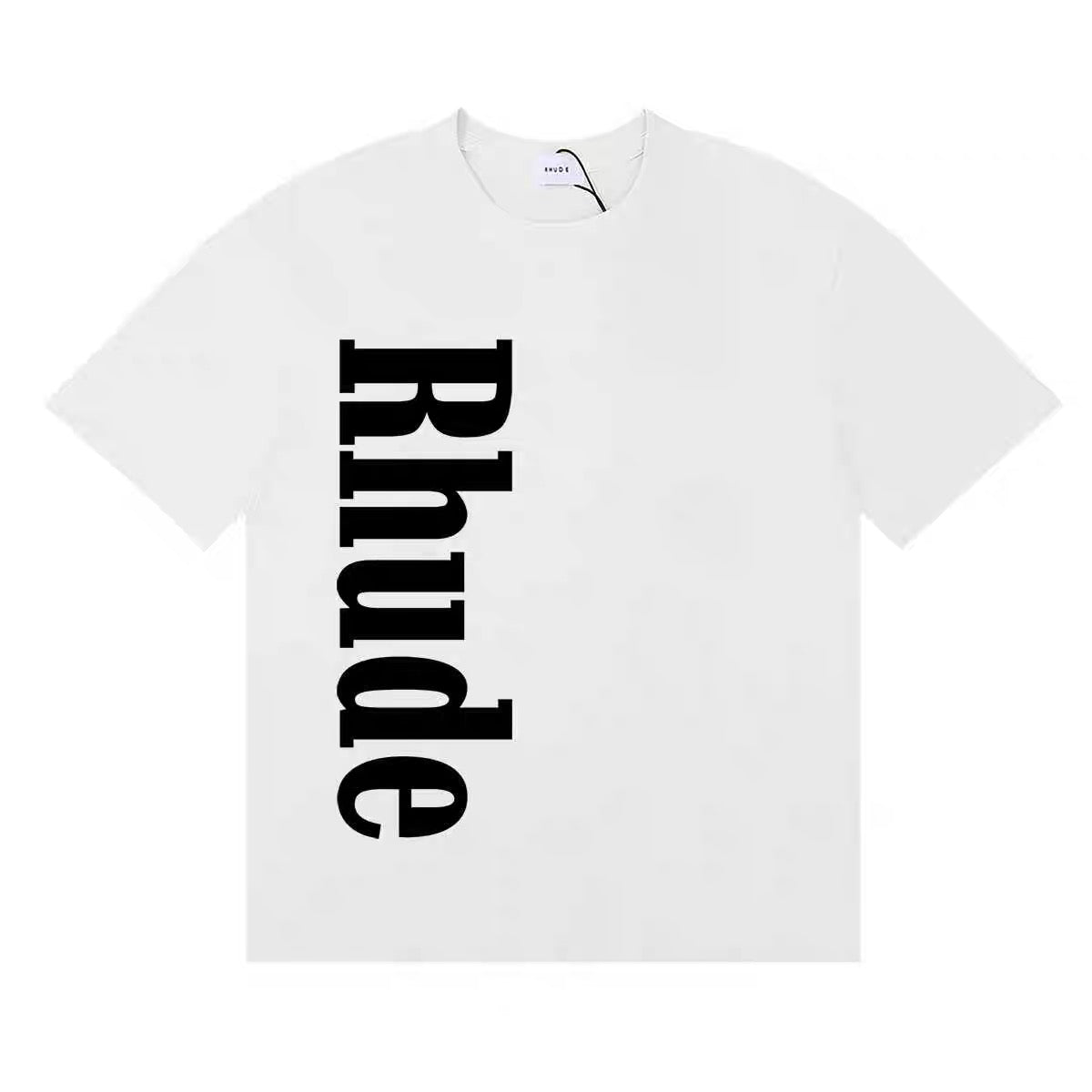 New-RHUDE Letter Printing T-shirt