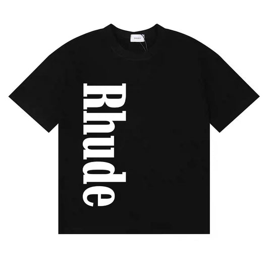 New-RHUDE Letter Printing T-shirt