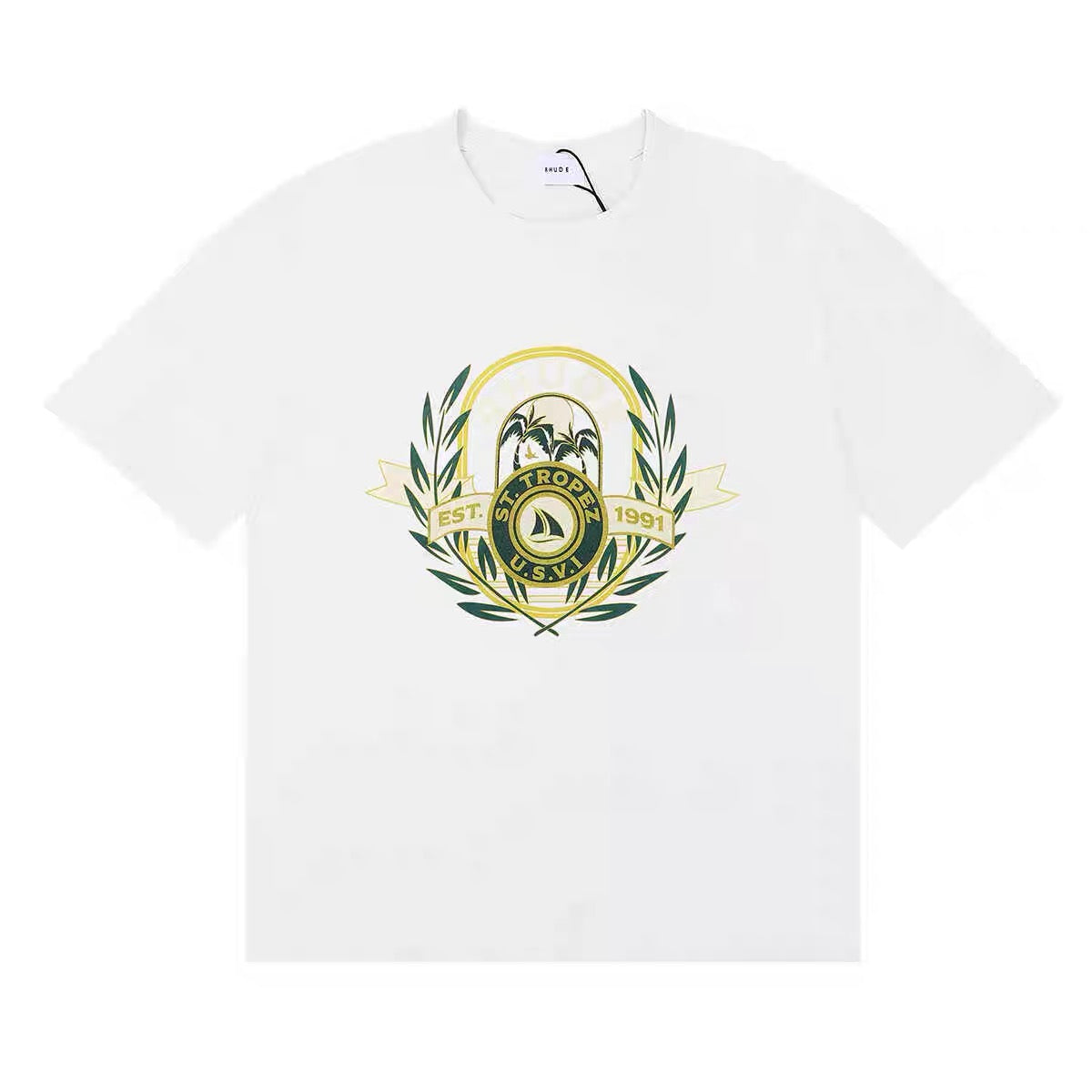 New-RHUDE Peace Print T-shirt