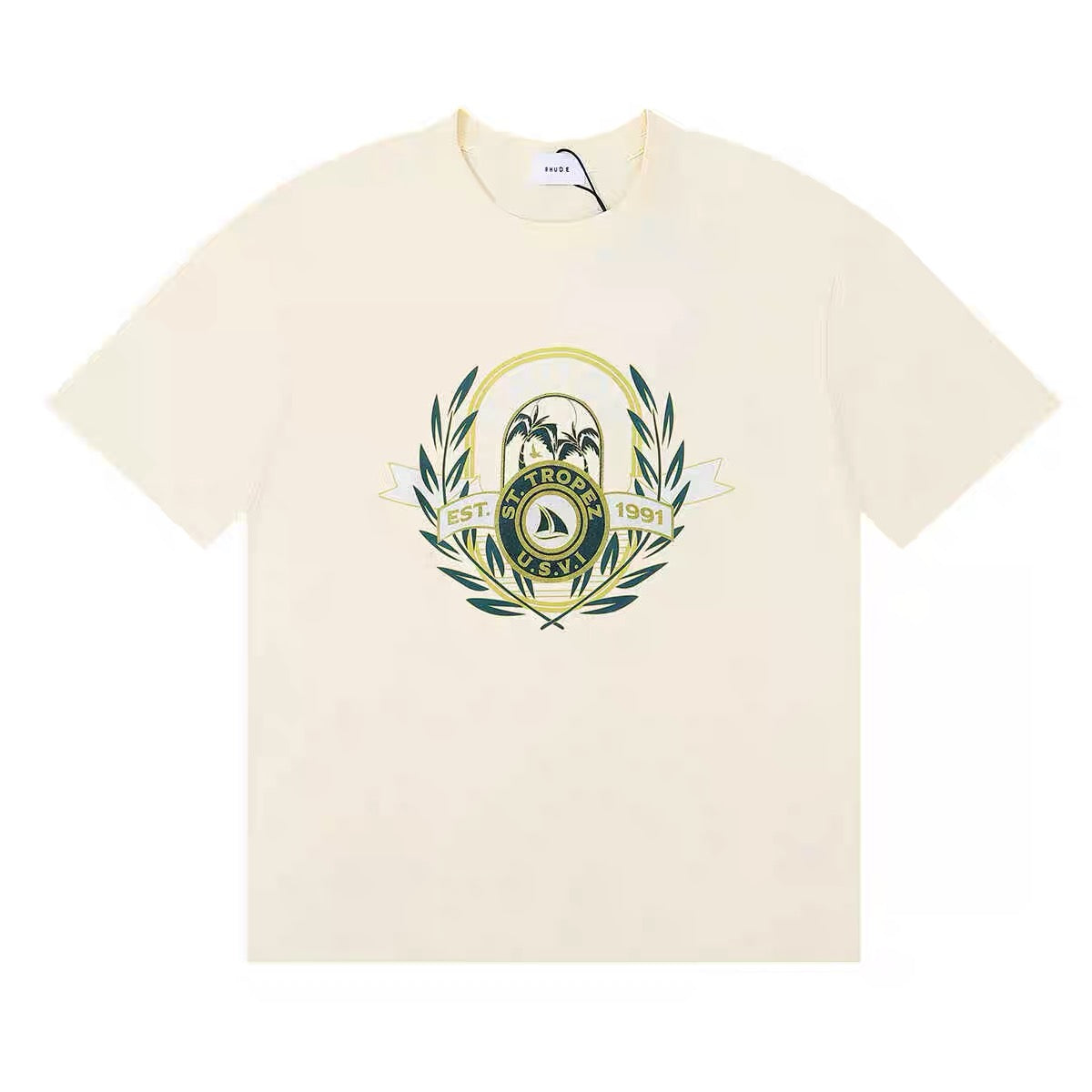 New-RHUDE Peace Print T-shirt