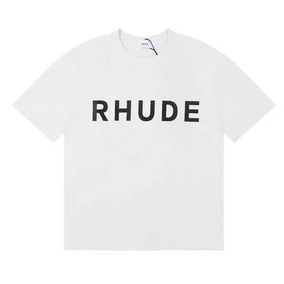 New-RHUDE Letter Printing T-shirt