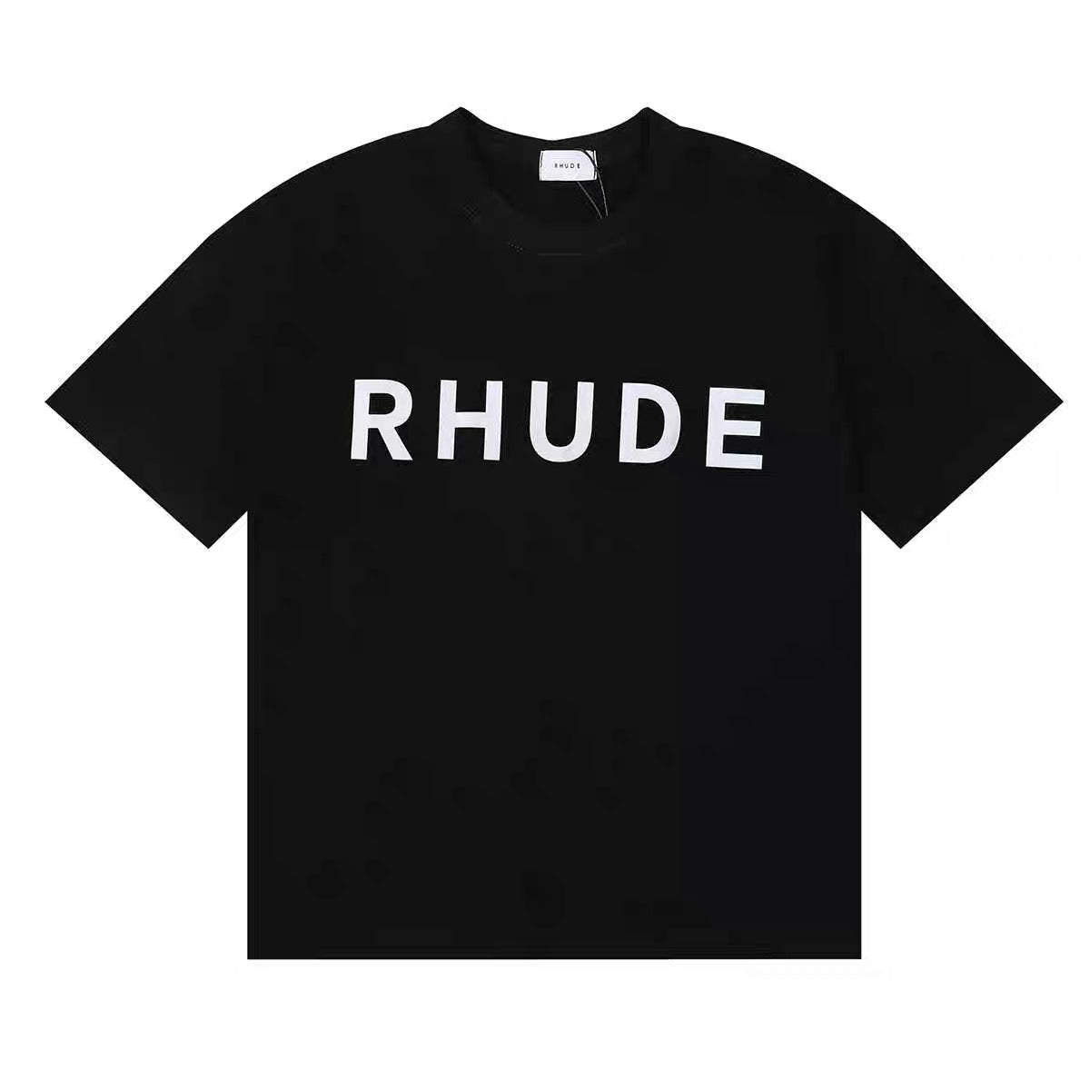 New-RHUDE Letter Printing T-shirt