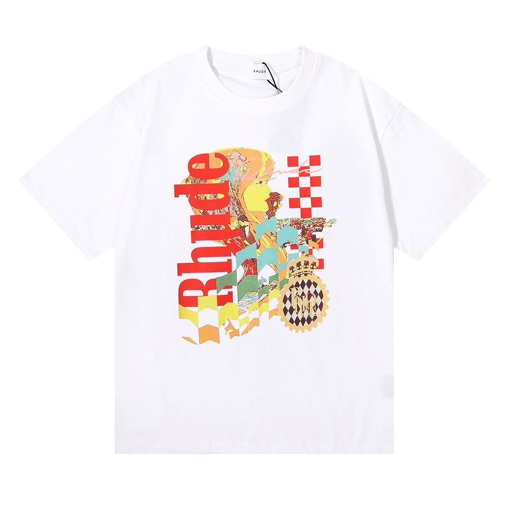 New-RHUDE logo print T-shirt