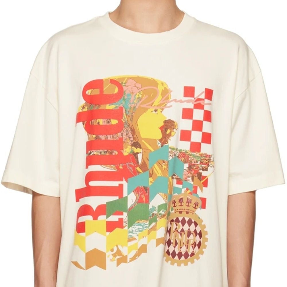 New-RHUDE logo print T-shirt