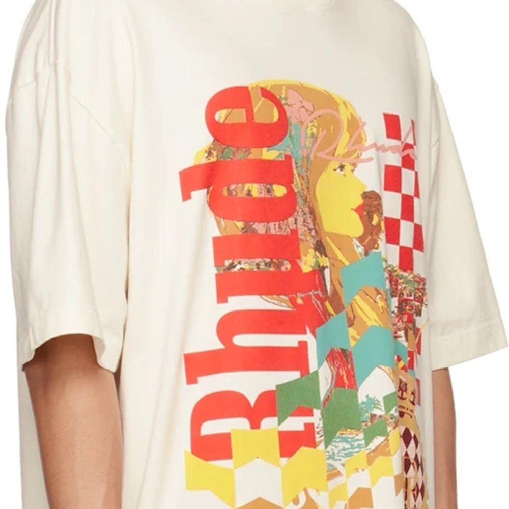 New-RHUDE logo print T-shirt