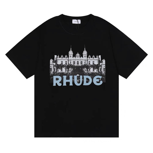 New-RHUDE Castle Print T-shirt