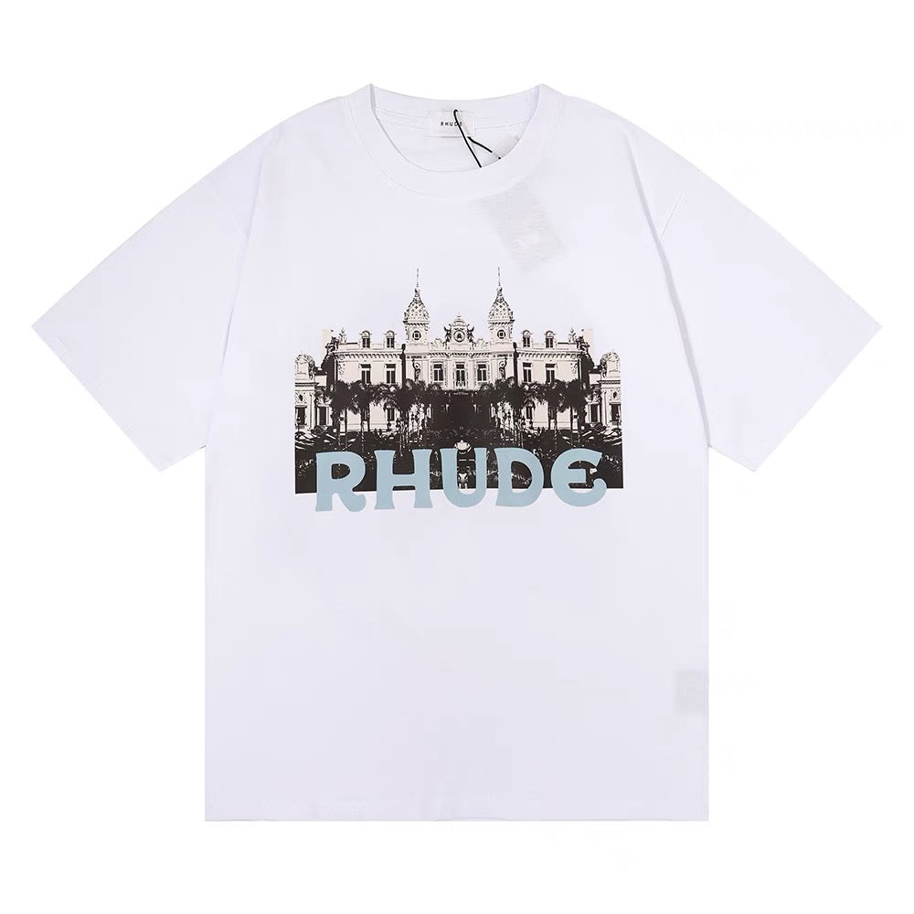 New-RHUDE Castle Print T-shirt