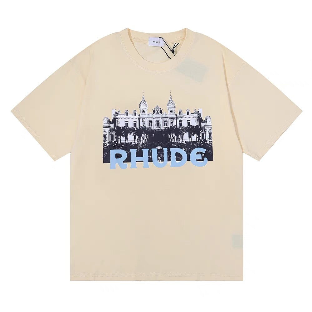 New-RHUDE Castle Print T-shirt