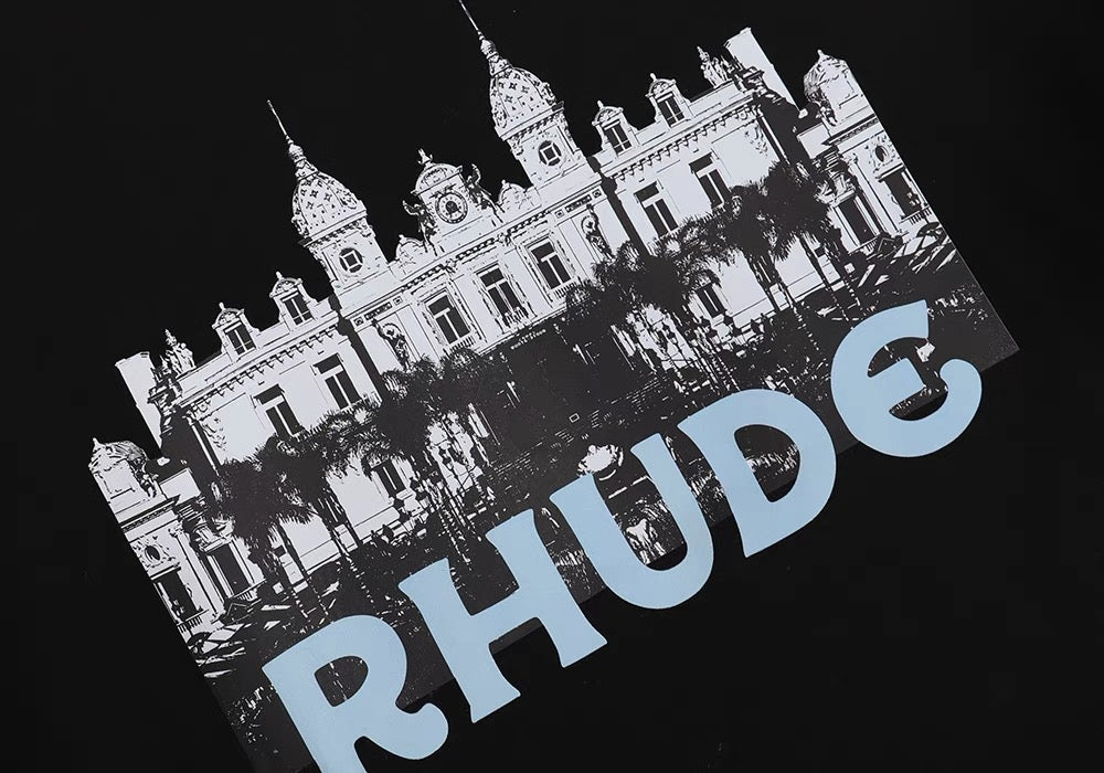 New-RHUDE Castle Print T-shirt