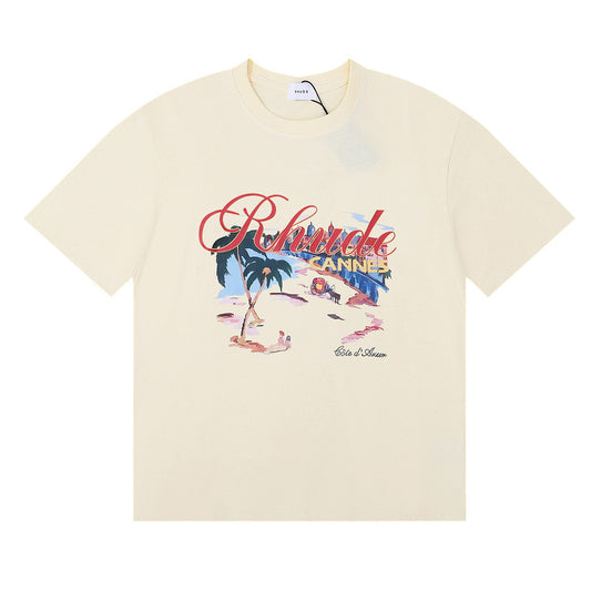 New-RHUDE Cannes Beach  T-shirt