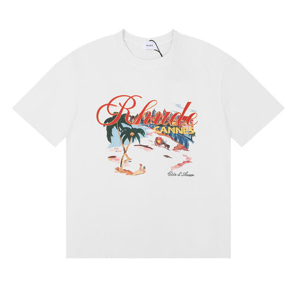 New-RHUDE Cannes Beach  T-shirt