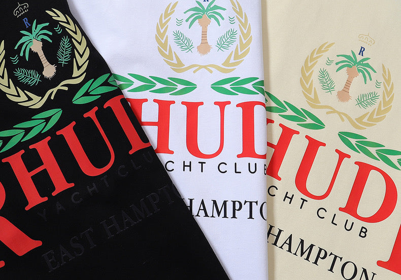 New-RHUDE East Hampton Crest T-shirt