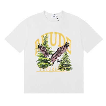 New-RHUDE Eagle print T-shirt