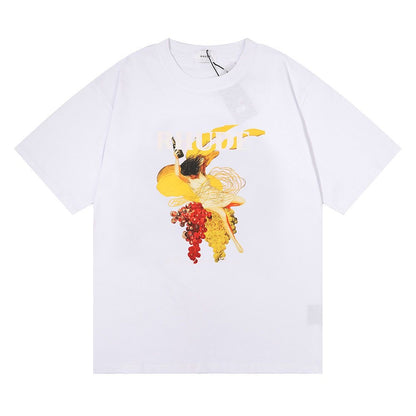 New-RHUDE Grape woman print T-shirt