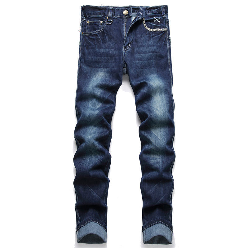 New-PHILIPP embroidered jeans