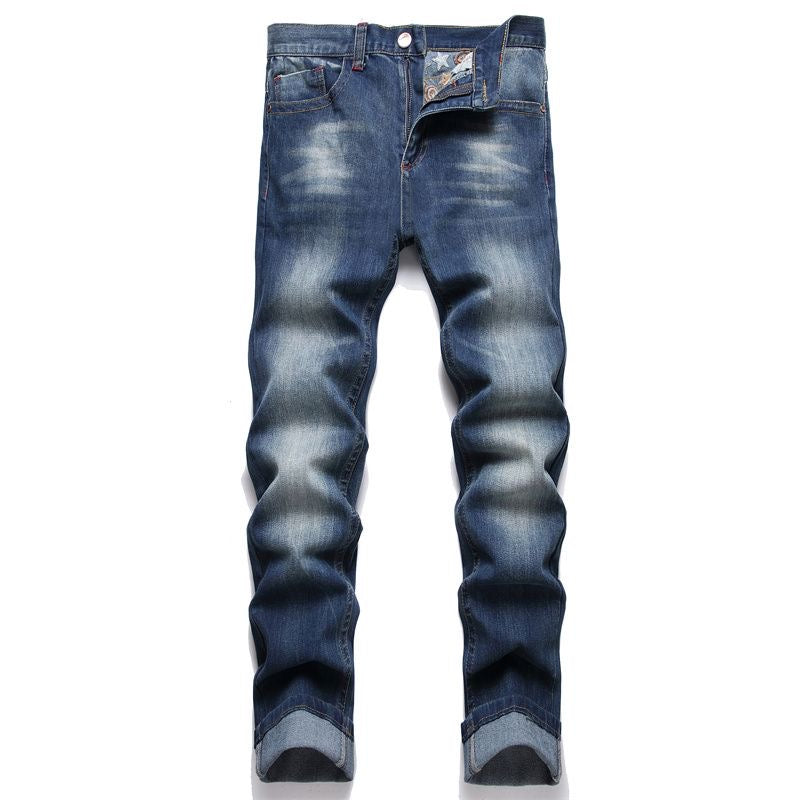 New-PHILIPP Flag Jeans