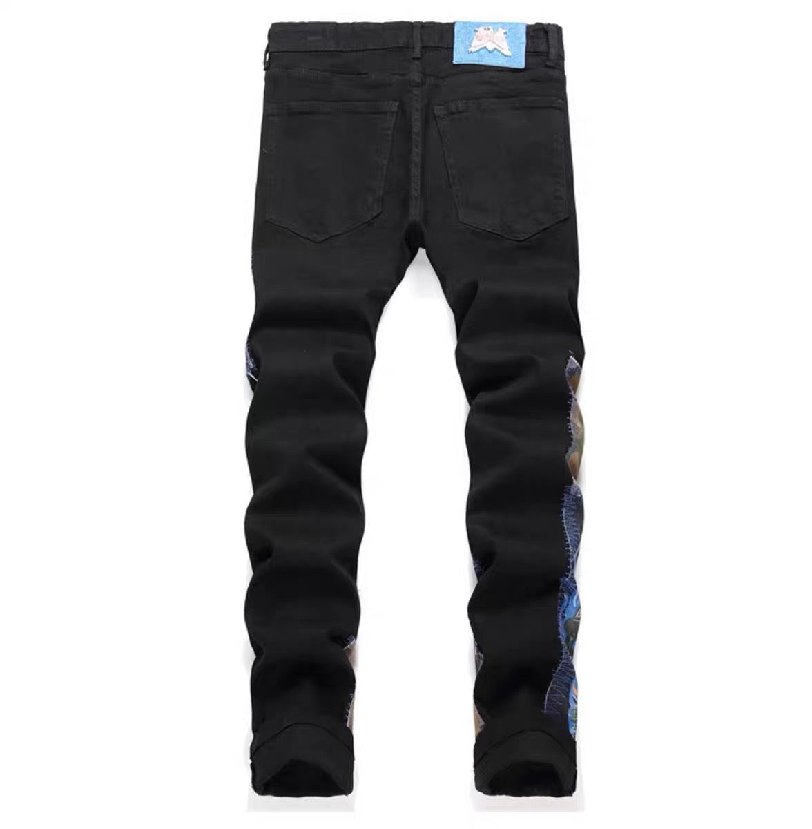 New-PHILIPP Patch jeans