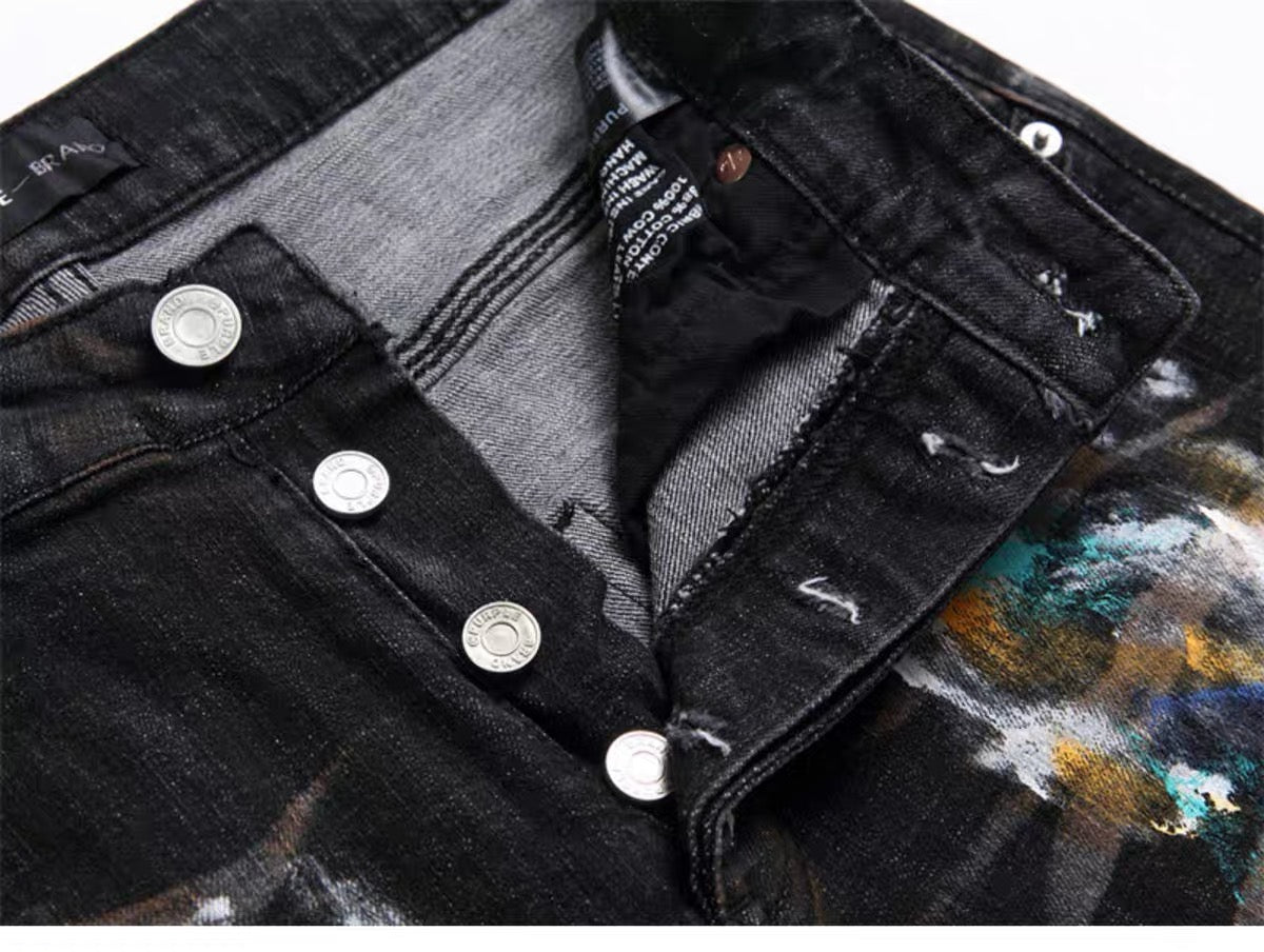 New-PHILIPP Inkjet jeans