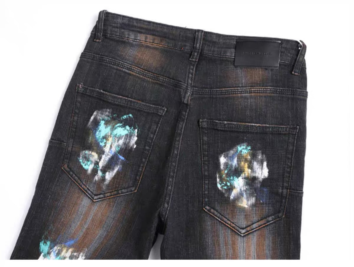 New-PHILIPP Inkjet jeans