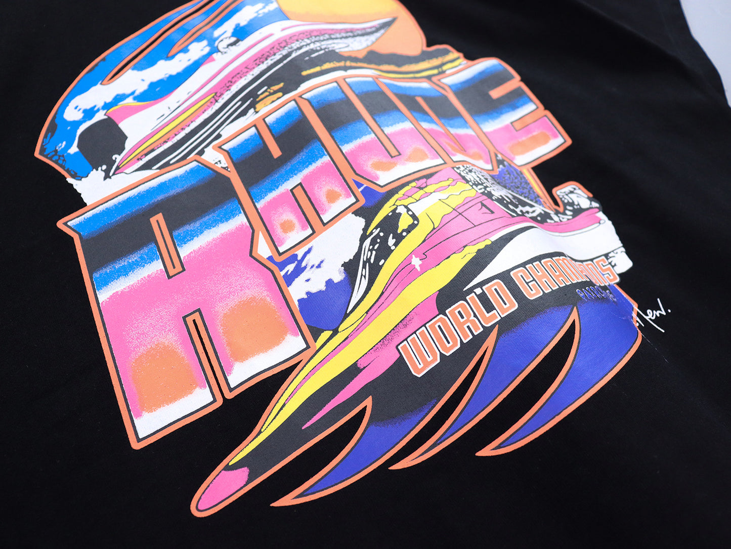 New-RHUDE Sunset Prints T-shirt