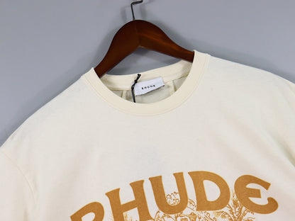 New-RHUDE logo Prints T-shirt