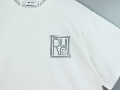 New-RHUDE Reflective printing T-shirt