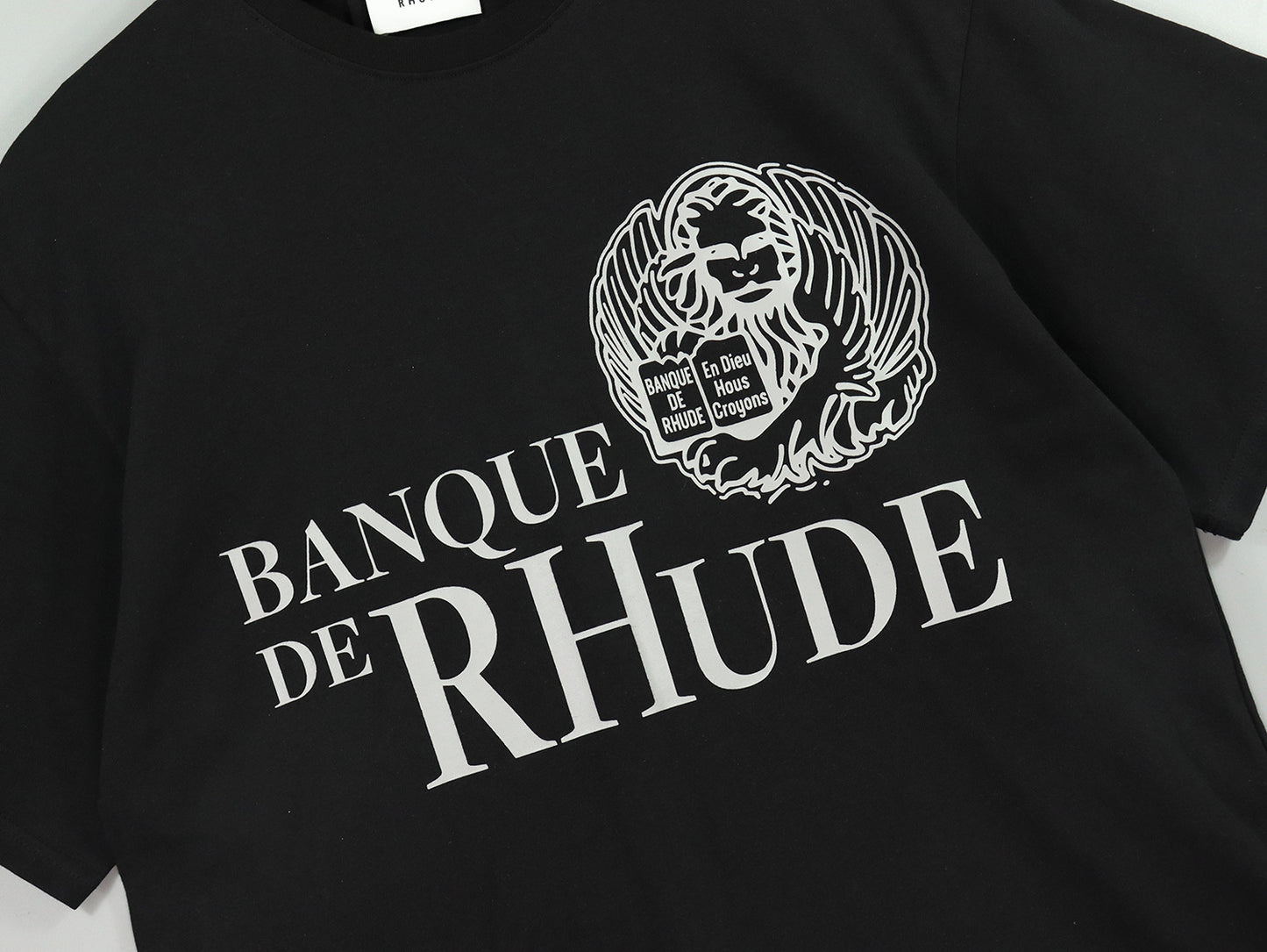 New-RHUDE Reflective printing T-shirt