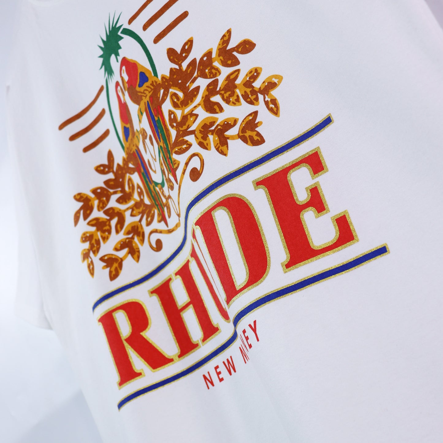 New-RHUDE logo Prints T-shirt