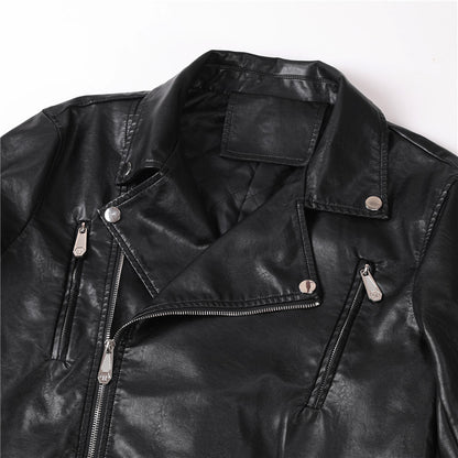 New-PHILIPP 6982 Padded leather jacket