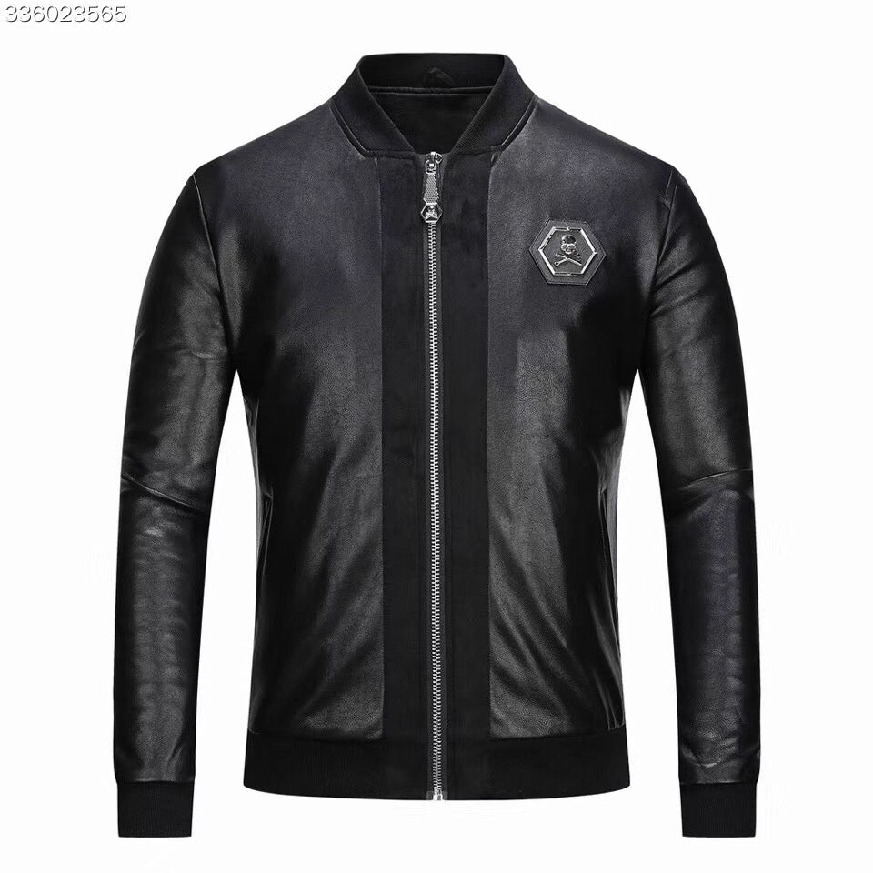 New-PHILIPP 8636 leather jacket