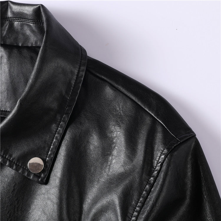 New-PHILIPP 6982 Padded leather jacket